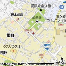 茨城県龍ケ崎市3335周辺の地図