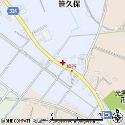 埼玉県さいたま市岩槻区笹久保142周辺の地図