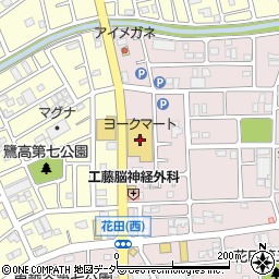 バースデイ花田店周辺の地図