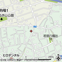 埼玉県川越市的場605周辺の地図