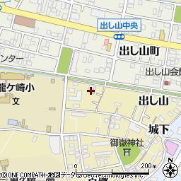 茨城県龍ケ崎市627周辺の地図