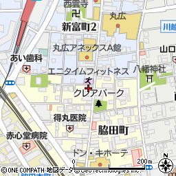 カラオケ館川越店周辺の地図