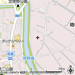 埼玉県越谷市増林536周辺の地図