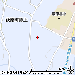 岐阜県下呂市萩原町野上740-1周辺の地図