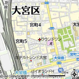 金子伸次税理士事務所周辺の地図
