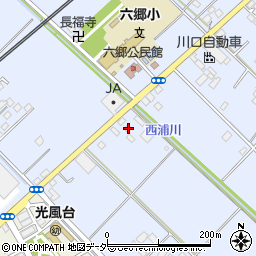 茨城県取手市清水174周辺の地図