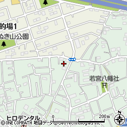 埼玉県川越市的場606周辺の地図