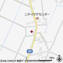 千葉県香取市篠原ロ1513周辺の地図
