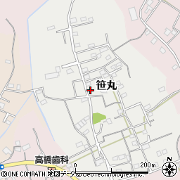 埼玉県さいたま市見沼区笹丸周辺の地図