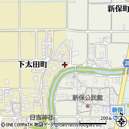 福井県越前市下太田町11周辺の地図