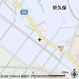 埼玉県さいたま市岩槻区笹久保54-1周辺の地図