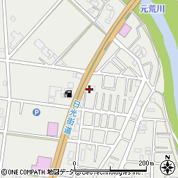 中央液化ガス株式会社越谷営業所周辺の地図