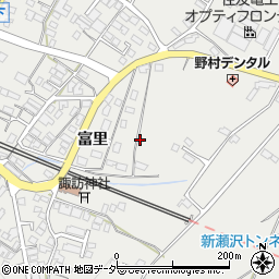 長野県諏訪郡富士見町落合富里周辺の地図