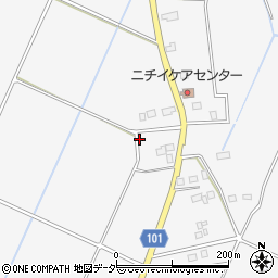 千葉県香取市篠原周辺の地図