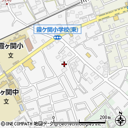 埼玉県川越市笠幡52周辺の地図