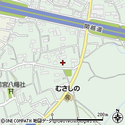 埼玉県川越市的場489周辺の地図