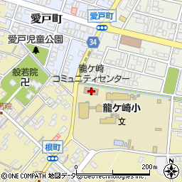 茨城県龍ケ崎市488周辺の地図