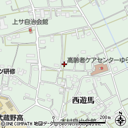 埼玉県さいたま市西区西遊馬周辺の地図
