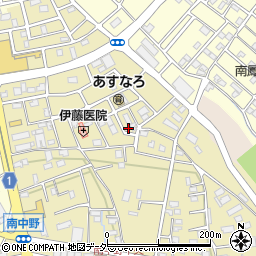 埼玉県さいたま市見沼区南中野579周辺の地図