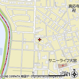 埼玉県さいたま市大宮区三橋1丁目462-17周辺の地図