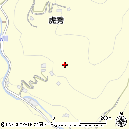 埼玉県飯能市虎秀240周辺の地図