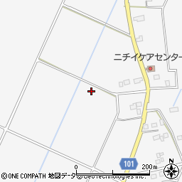 千葉県香取市篠原ロ周辺の地図