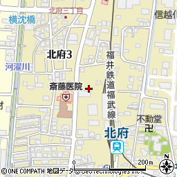 福鉄商事株式会社　武生配送センター周辺の地図