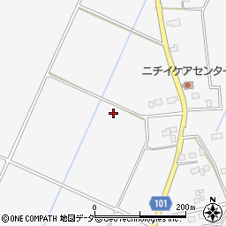 千葉県香取市篠原（ロ）周辺の地図