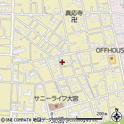埼玉県さいたま市大宮区三橋1丁目442周辺の地図