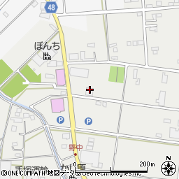 越谷市農協　西支店周辺の地図