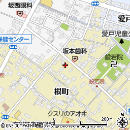 若松内科医院周辺の地図