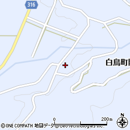 岐阜県郡上市白鳥町阿多岐2043周辺の地図
