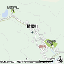 福井県越前市横根町23-7周辺の地図