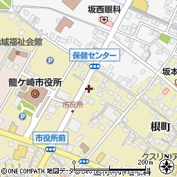 茨城県龍ケ崎市3558周辺の地図