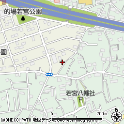 埼玉県川越市的場1丁目4周辺の地図