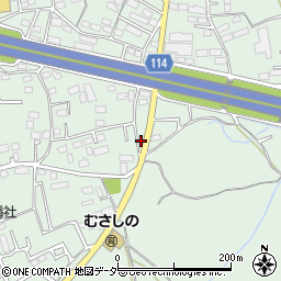 埼玉県川越市的場990-7周辺の地図