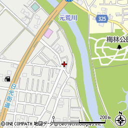 埼玉県越谷市南荻島2742-21周辺の地図