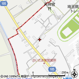 埼玉県さいたま市緑区上野田526-2周辺の地図