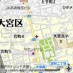 北日本コンピューターサービス株式会社　関東支社周辺の地図