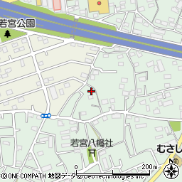 埼玉県川越市的場509周辺の地図