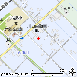 茨城県取手市清水953-1周辺の地図