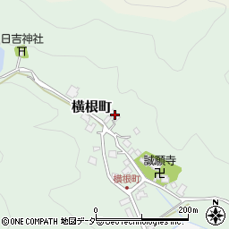福井県越前市横根町24周辺の地図