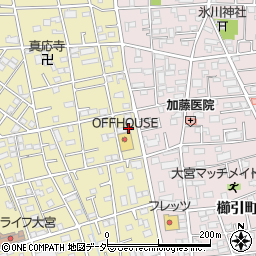 株式会社岩崎工務店周辺の地図