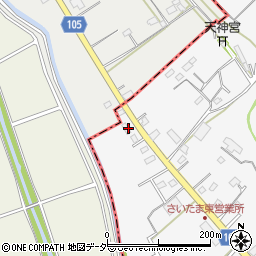 埼玉県さいたま市緑区上野田695周辺の地図