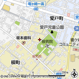 茨城県龍ケ崎市417周辺の地図