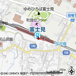 丸政 入笠駅そば周辺の地図