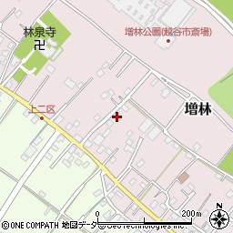 埼玉県越谷市増林2872周辺の地図