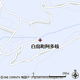 岐阜県郡上市白鳥町阿多岐2114周辺の地図