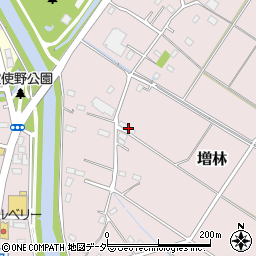 埼玉県越谷市増林650-1周辺の地図