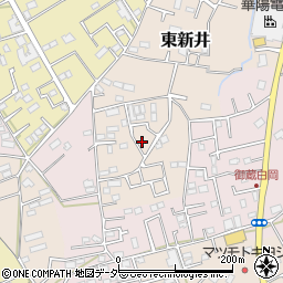 埼玉県さいたま市見沼区東新井376周辺の地図